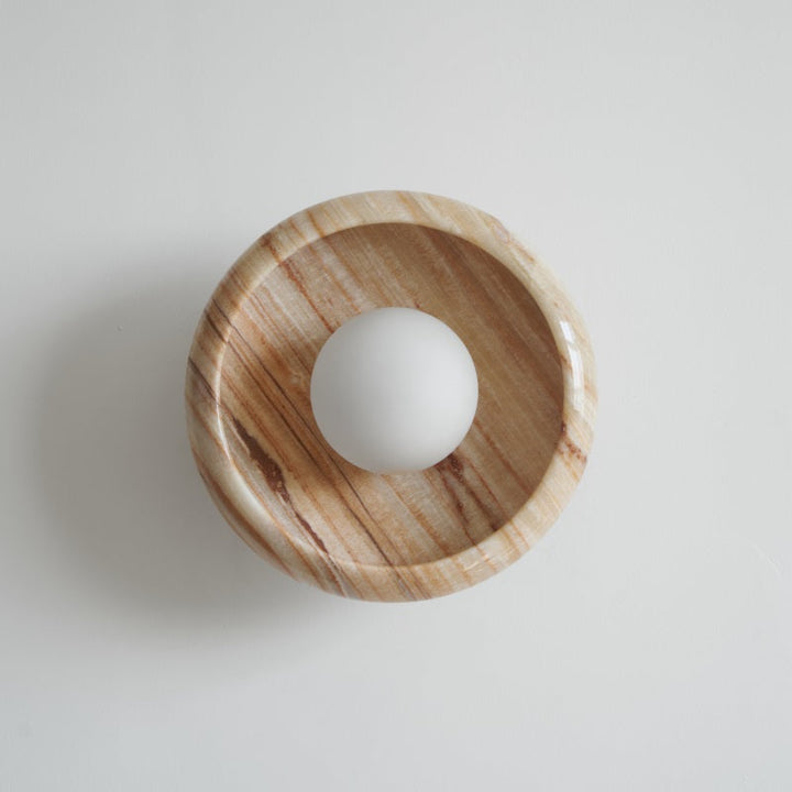 Piedra Applique Murale Marbre Verre Minimaliste - Neutralighting