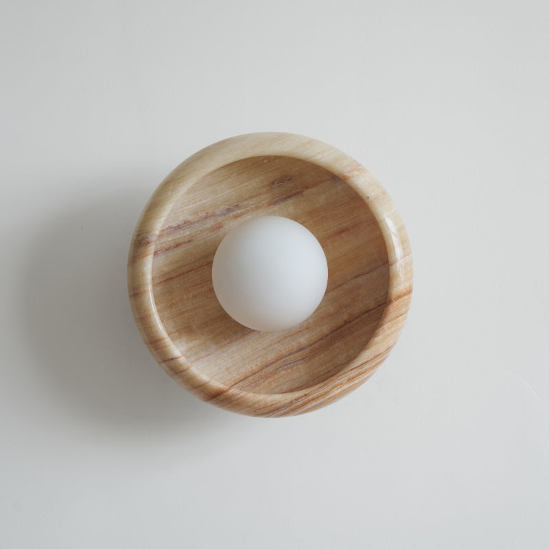 Onvix Applique murale en onyx naturel - Neutralighting