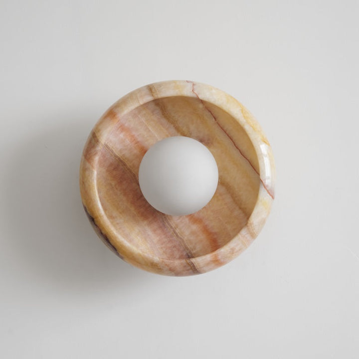 Onvix Applique murale en onyx naturel - Neutralighting