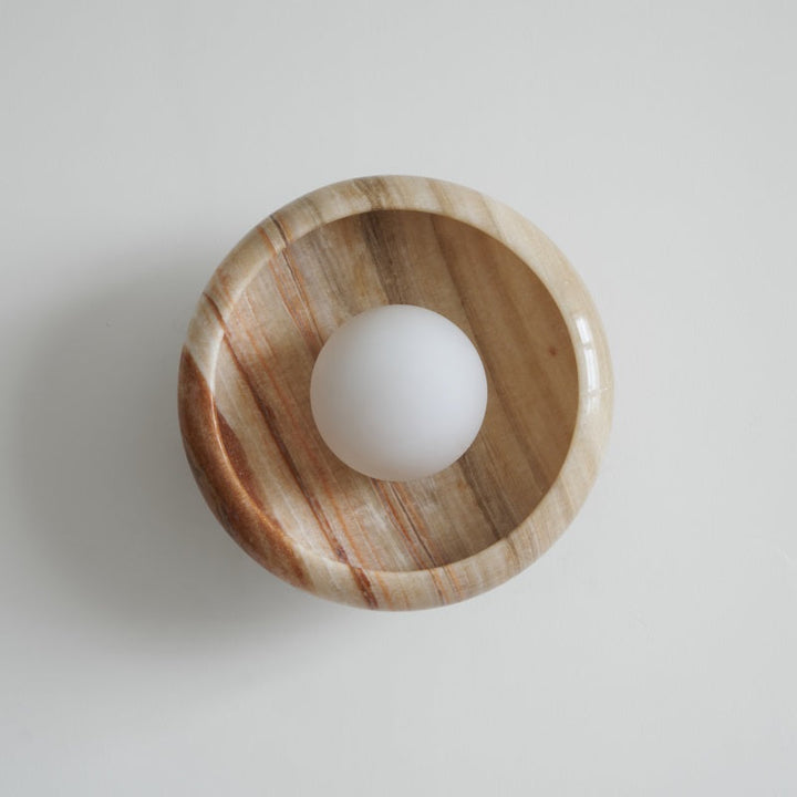 Onvix Applique murale en onyx naturel - Neutralighting
