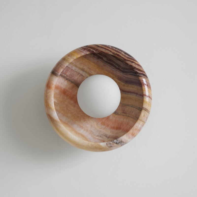 Onvix Applique murale en onyx naturel - Neutralighting