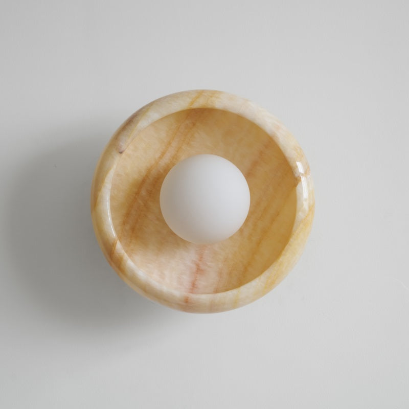 Piedra Applique Murale Marbre Verre Minimaliste - Neutralighting