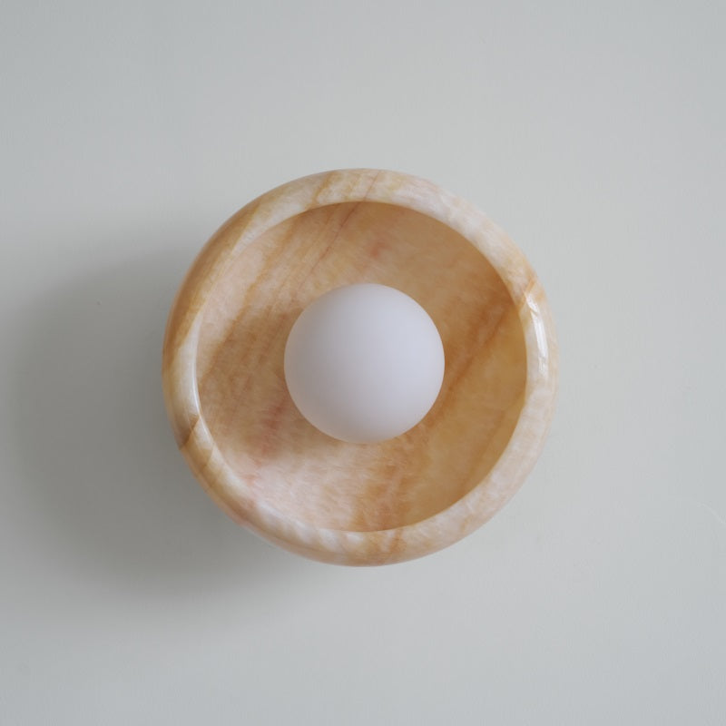 Piedra Applique Murale Marbre Verre Minimaliste - Neutralighting