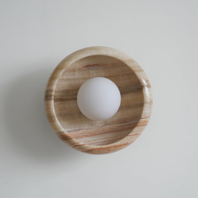 Piedra Applique Murale Marbre Verre Minimaliste - Neutralighting