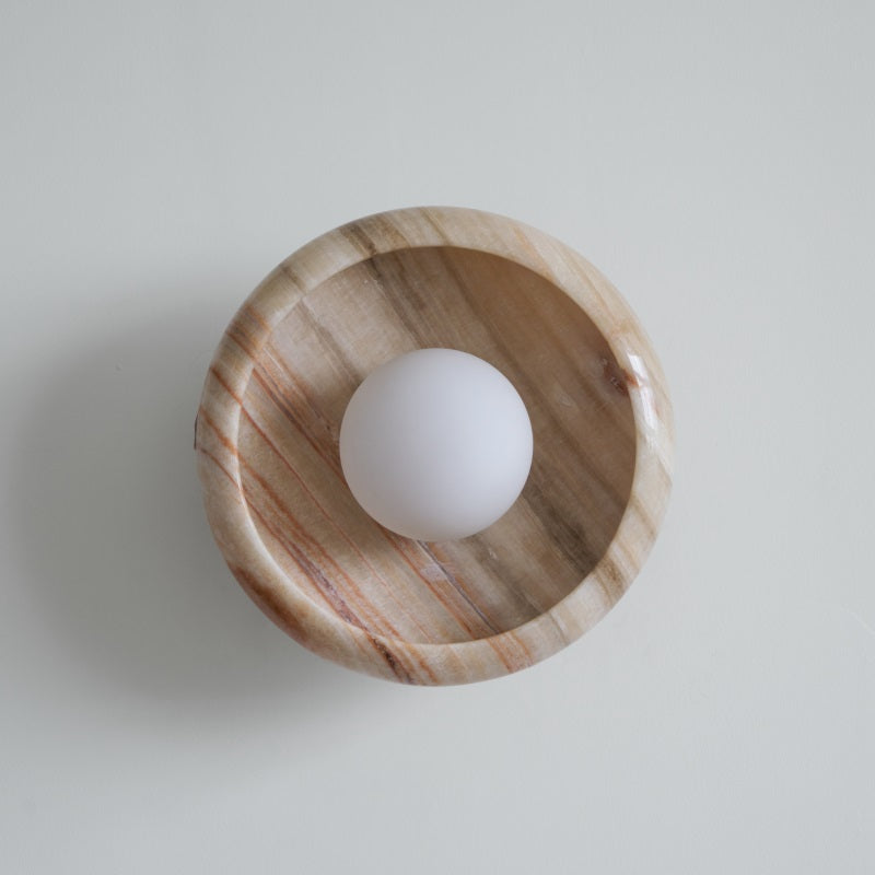 Onvix Applique murale en onyx naturel - Neutralighting