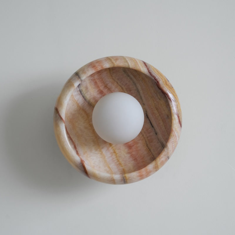 Piedra Applique Murale Marbre Verre Minimaliste - Neutralighting