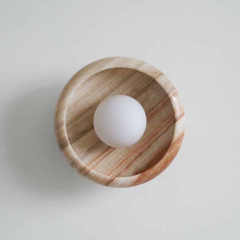 Piedra Applique Murale Marbre Verre Minimaliste - Neutralighting