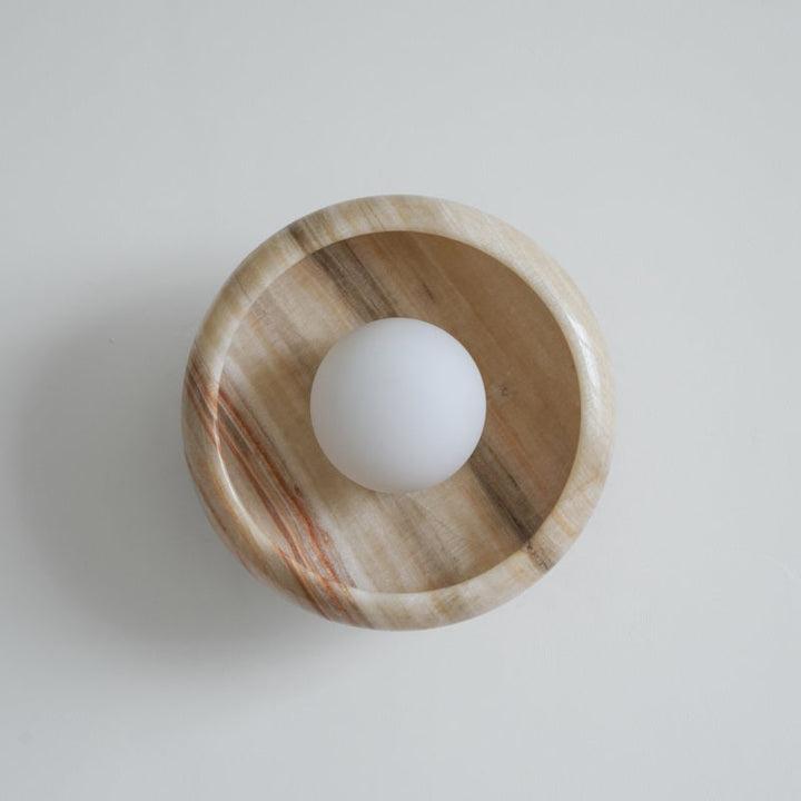 Piedra Applique Murale Marbre Verre Minimaliste - Neutralighting