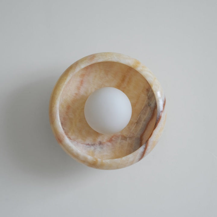 Piedra Applique Murale Marbre Verre Minimaliste - Neutralighting