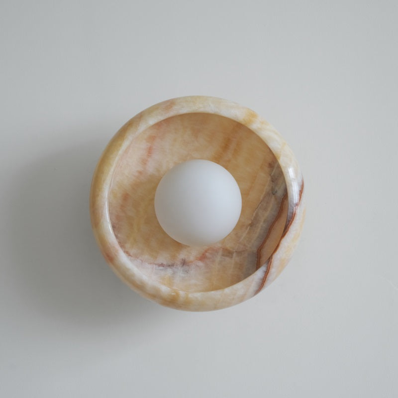 Onvix Applique murale en onyx naturel - Neutralighting