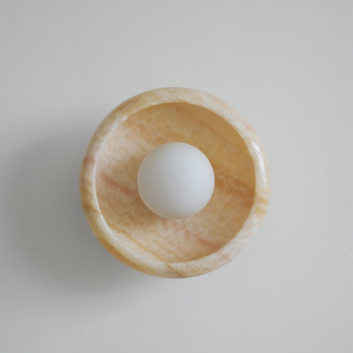 Onvix Applique murale en onyx naturel - Neutralighting