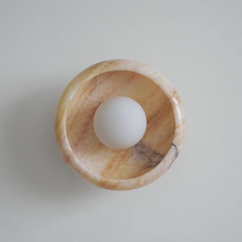 Piedra Applique Murale Marbre Verre Minimaliste - Neutralighting
