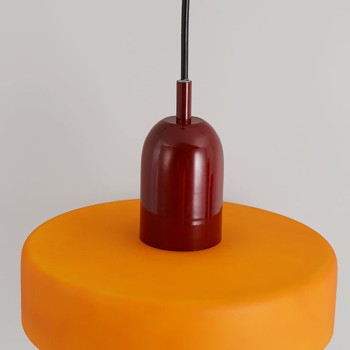 Jess Suspension Ronde Vintage Verre Salon - Neutralighting