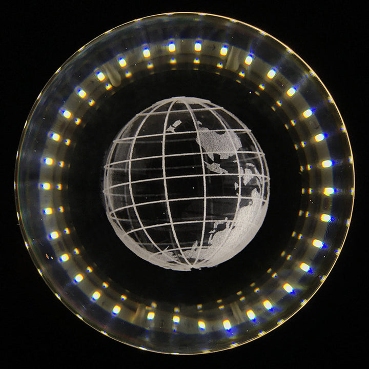 Arisha Luminaires Suspensions Ronde Moderne LED Métal/Cristal Doré Salon - Neutralighting
