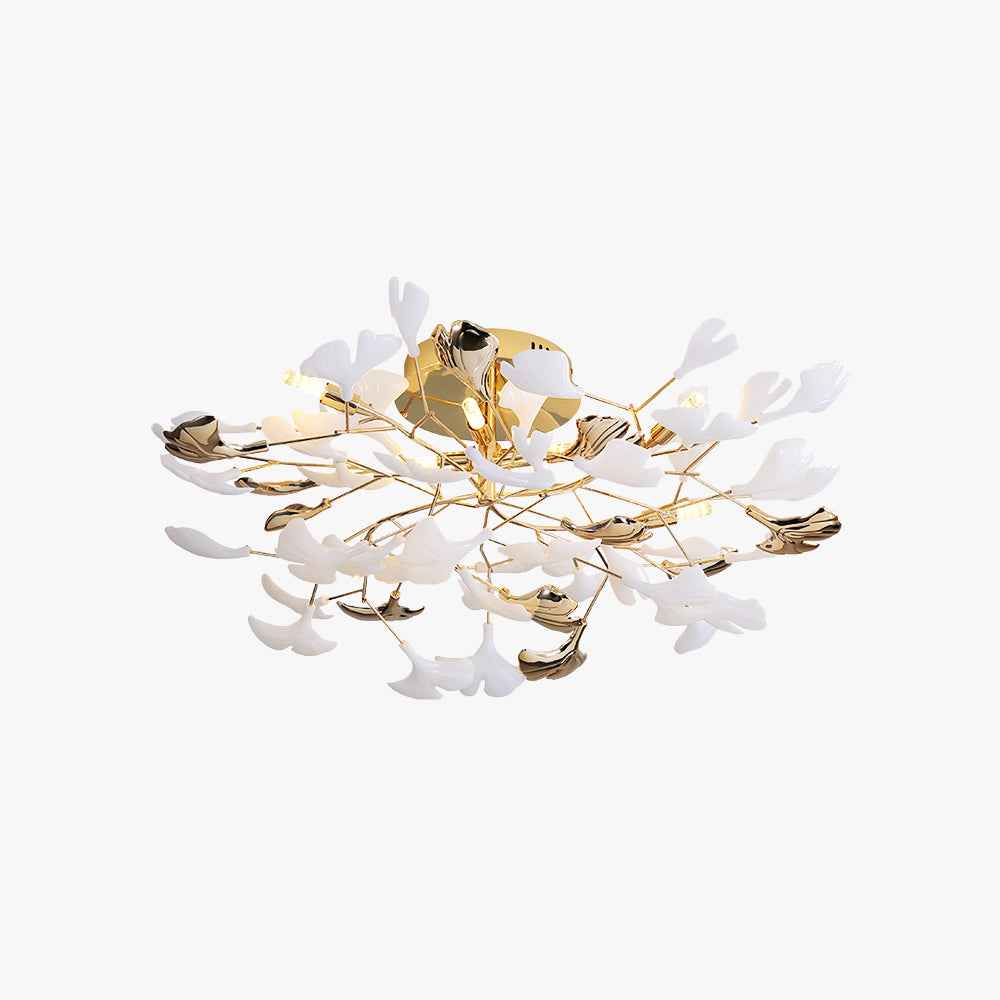Plafonnier Olivia Métal Blanc LED 54W