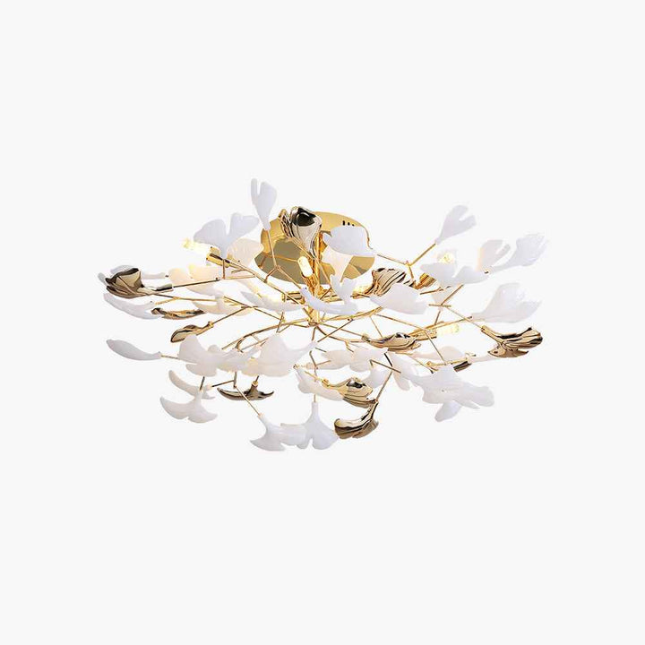 Plafonnier Olivia Métal Blanc LED 54W