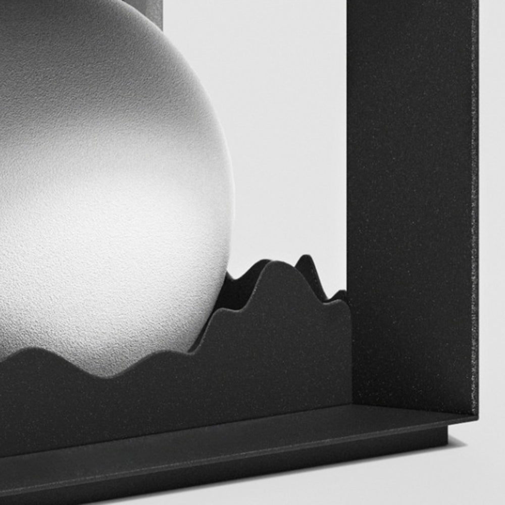 Ray Lampe de Poteau Solaire, Montagne, L 25/30/40CM - Neutralighting
