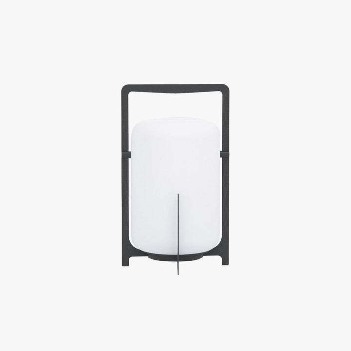 Ray Lampadaire Cylindre Moderne, Métal/Acrylique, Blanc, Jardin - Neutralighting