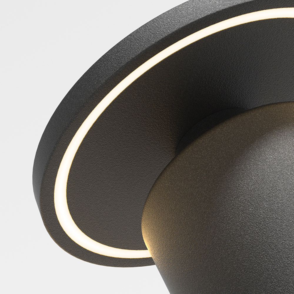 Ray Lampadaire Table Moderne, Métal, Noir, Allée - Neutralighting