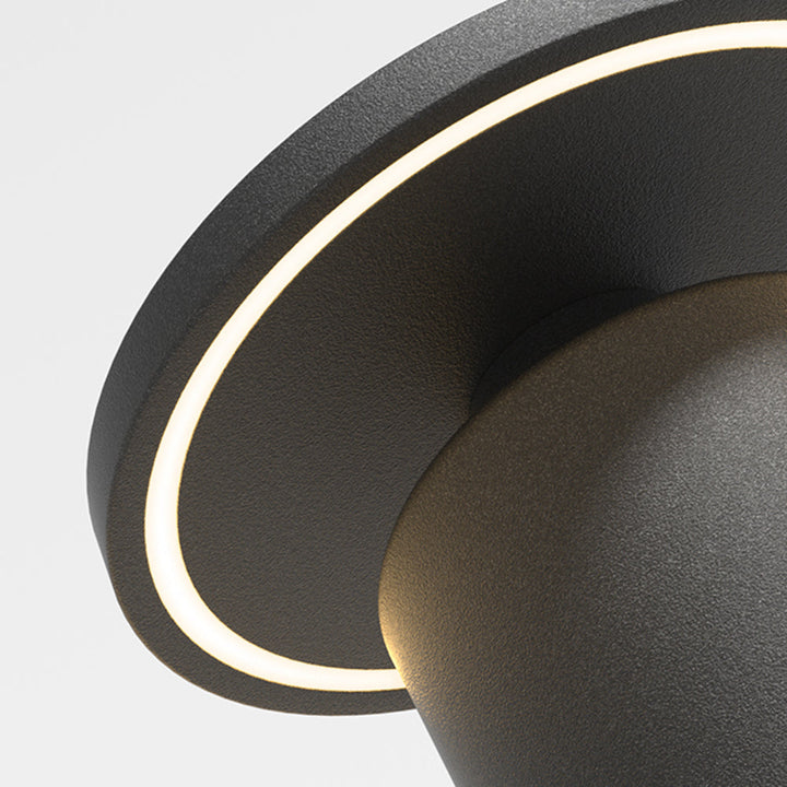 Ray Lampadaire Table Moderne, Métal, Noir, Allée - Neutralighting