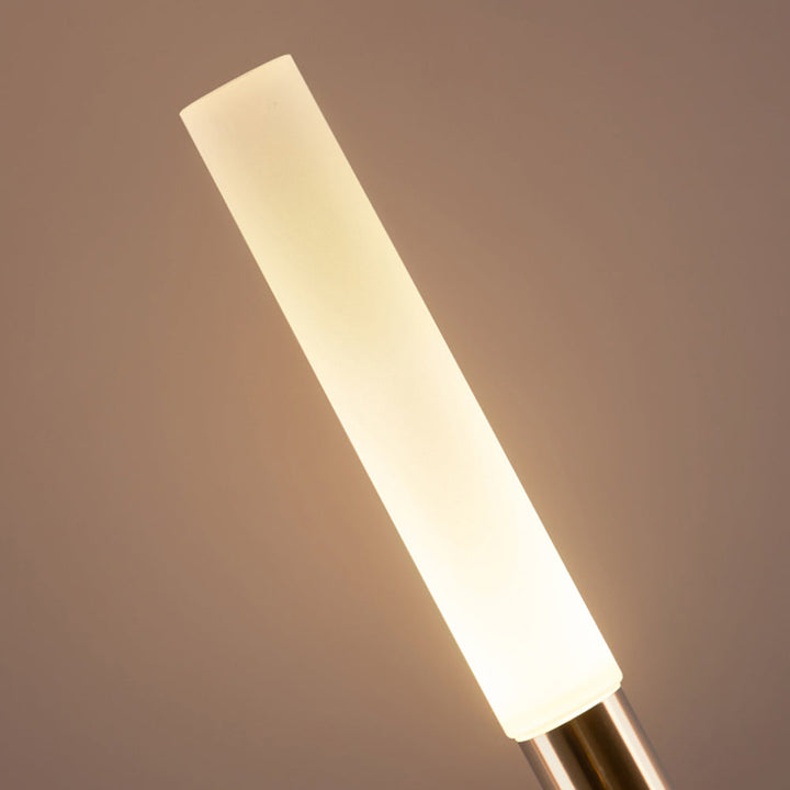 Isha Borne Extérieure Roseau Moderne Noir Allée - Neutralighting
