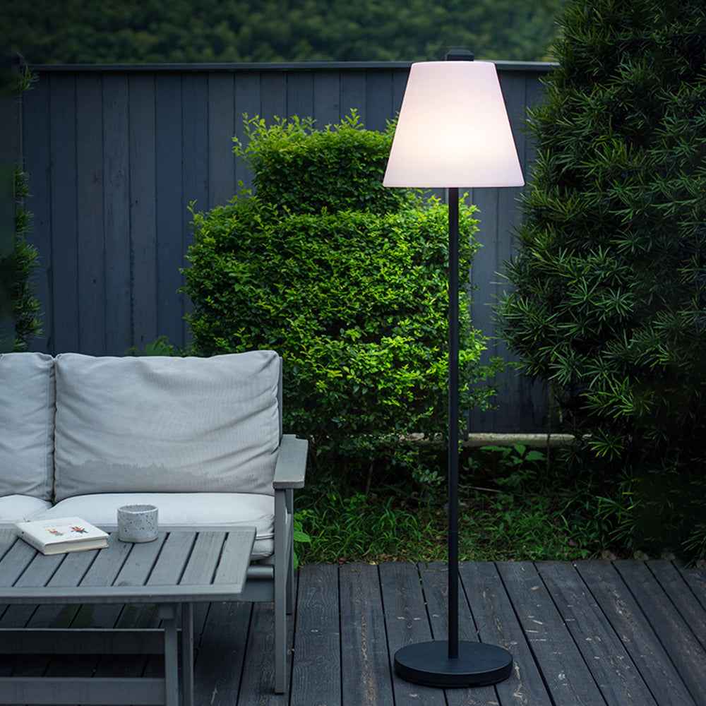 Lampadaire Tiffany en Acrylique – Ambiance Chaleureuse