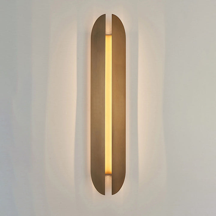 Aare Applique Murale Acier Inoxydable Naturel - Neutralighting