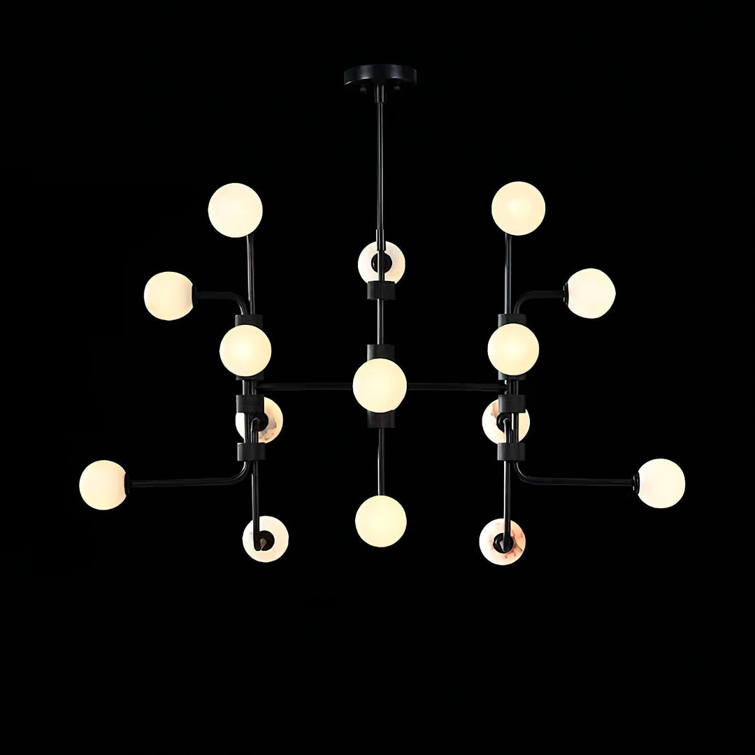 Aballs Lustre Verre Élégance Unique - Neutralighting