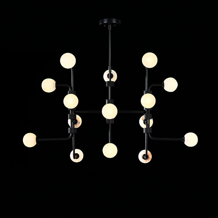 Aballs Lustre Verre Élégance Unique - Neutralighting