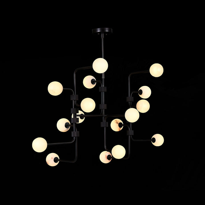 Aballs Lustre Verre Élégance Unique - Neutralighting
