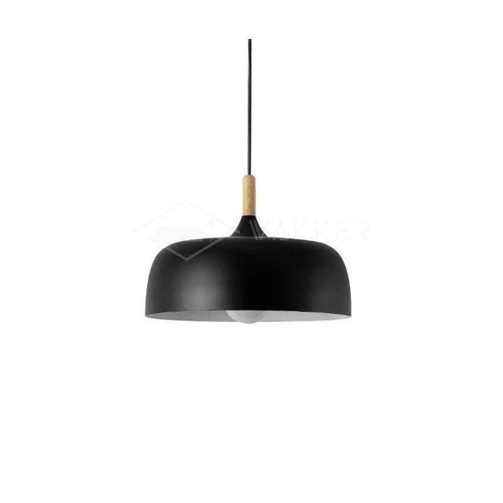 Lustra Suspension Lampe Abat-jour Blanc en Bois - Neutralighting