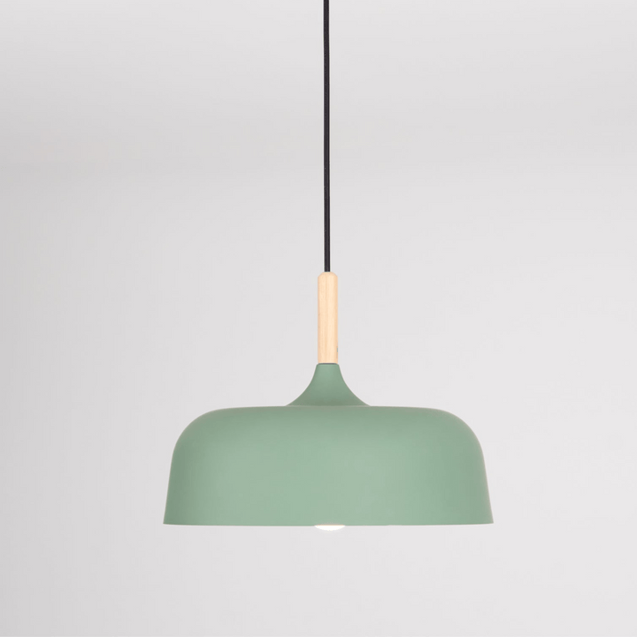 Lustra Suspension Lampe Abat-jour Blanc en Bois - Neutralighting