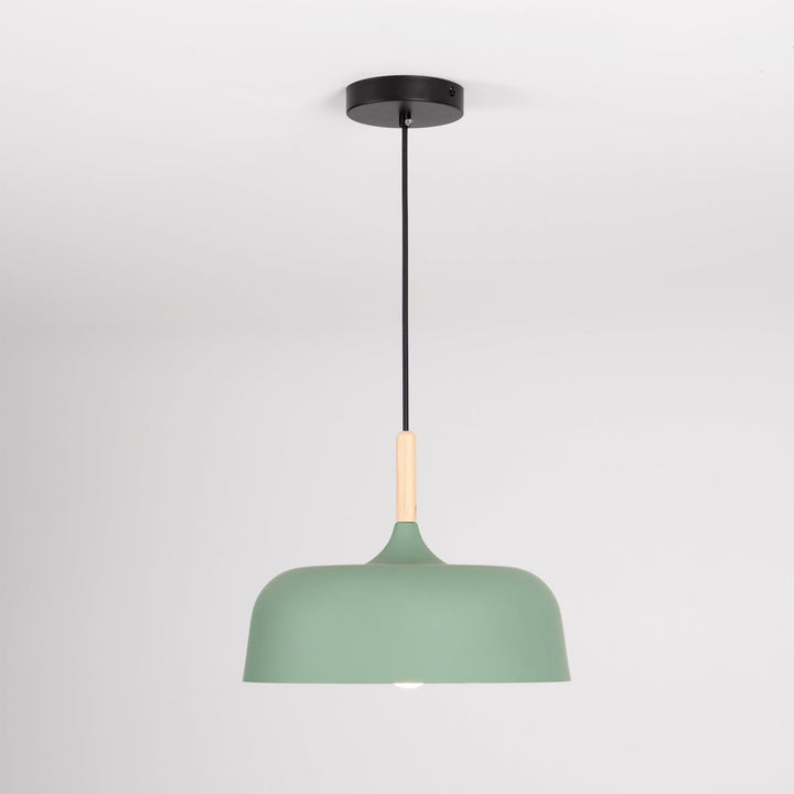 Lustra Suspension Lampe Abat-jour Blanc en Bois - Neutralighting