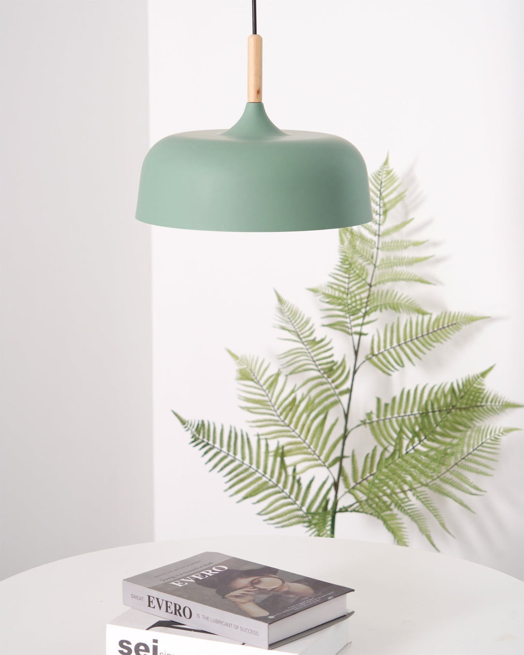 Lustra Suspension Lampe Abat-jour Blanc en Bois - Neutralighting