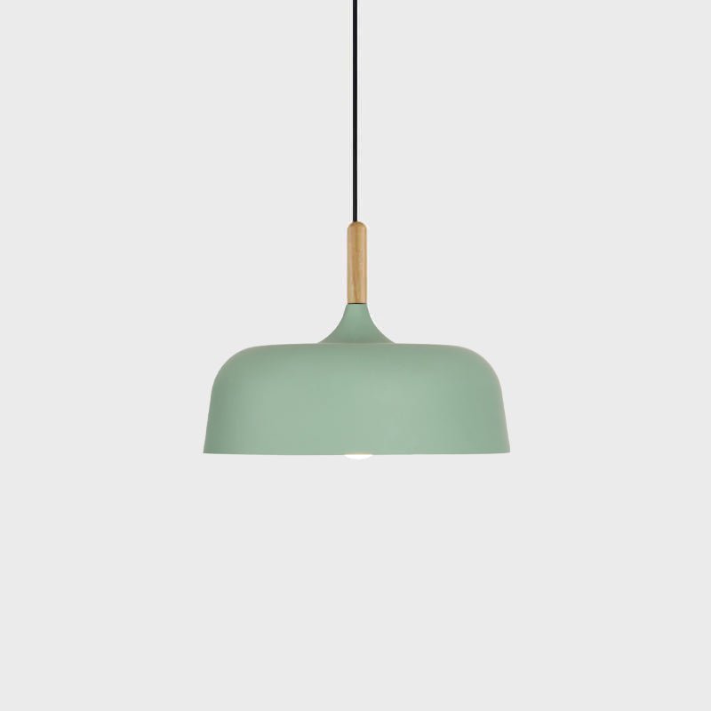 Lustra Suspension Lampe Abat-jour Blanc en Bois - Neutralighting