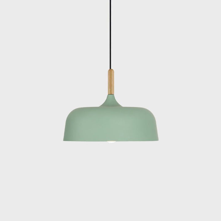 Lustra Suspension Lampe Abat-jour Blanc en Bois - Neutralighting
