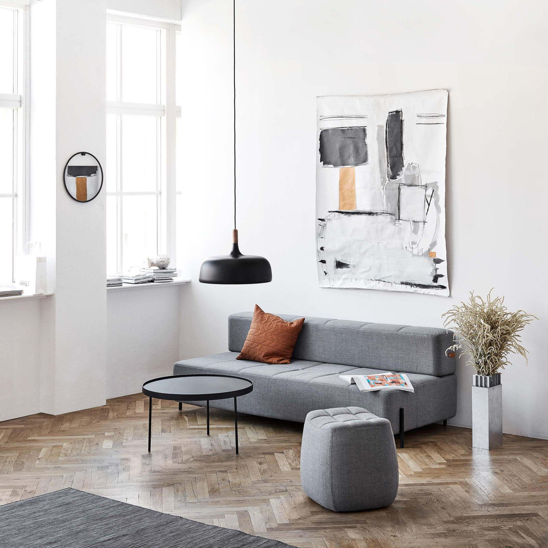 Lustra Suspension Lampe Abat-jour Blanc en Bois - Neutralighting
