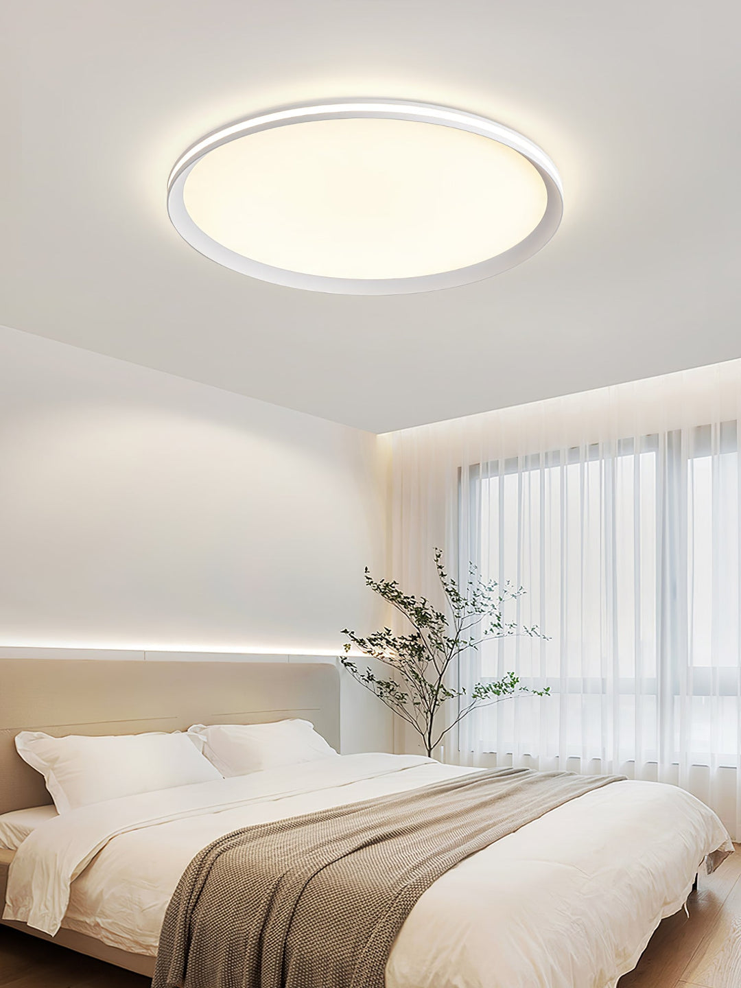 Avtheira Moderne Minimaliste Circulaire LED Plafonnier Lumière - Neutralighting