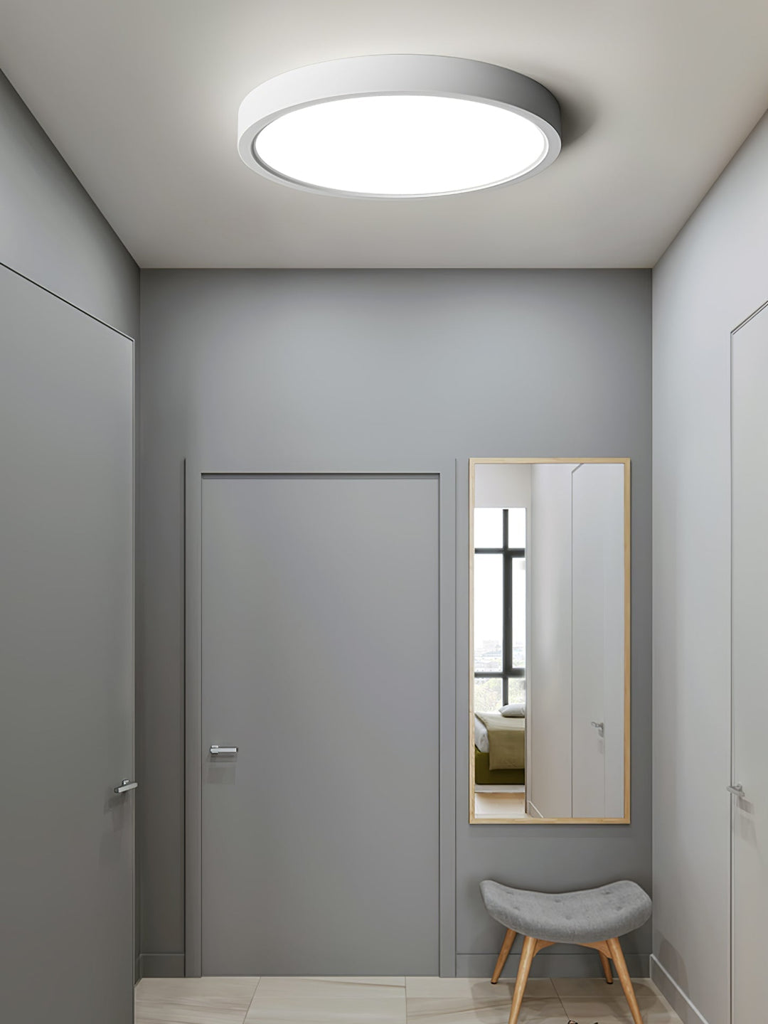 Ulnorisra Plafonnier Rond Minimaliste Moderne Ultra-Fin - Neutralighting