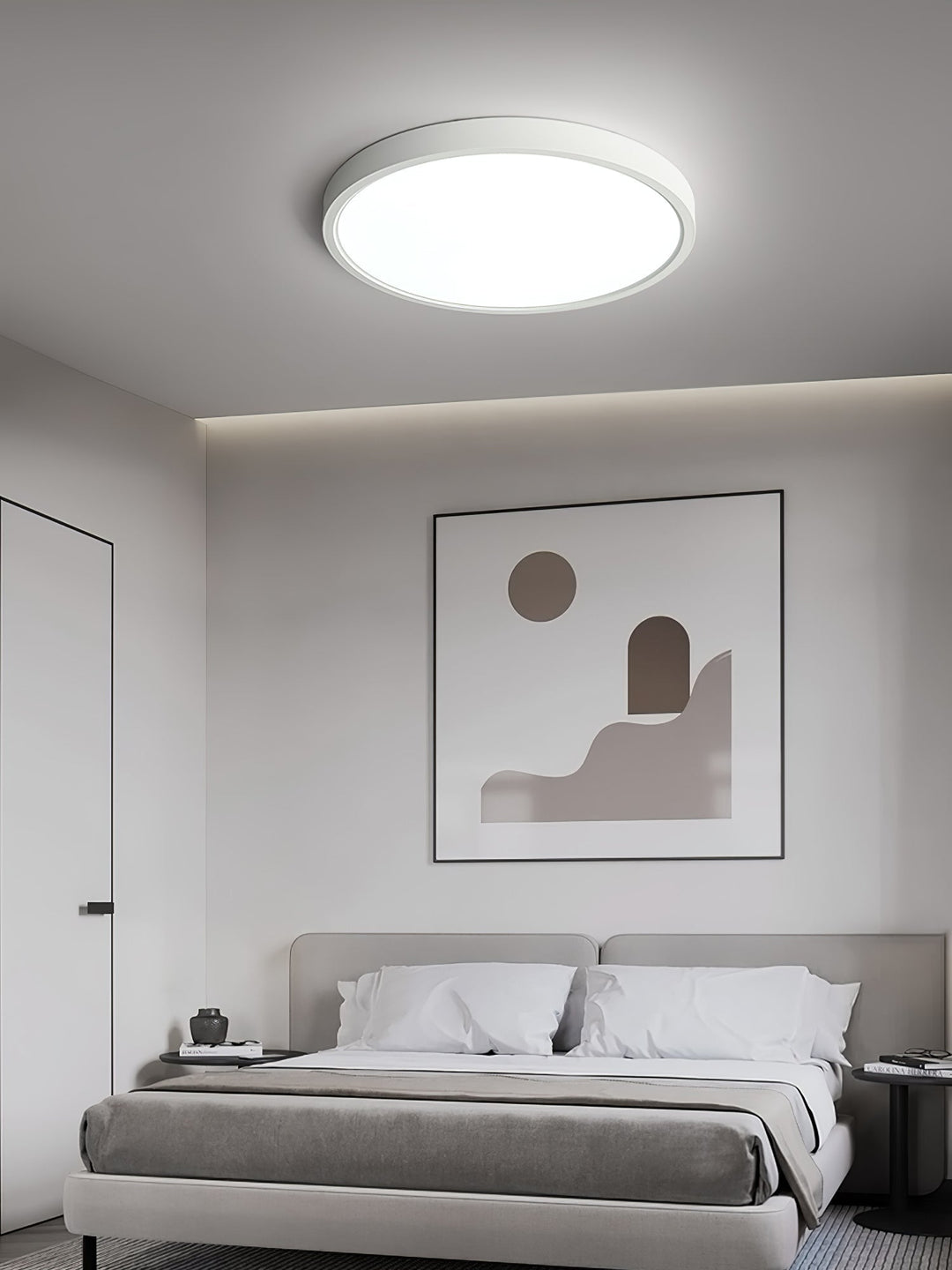 Ulnorisra Plafonnier Rond Minimaliste Moderne Ultra-Fin - Neutralighting