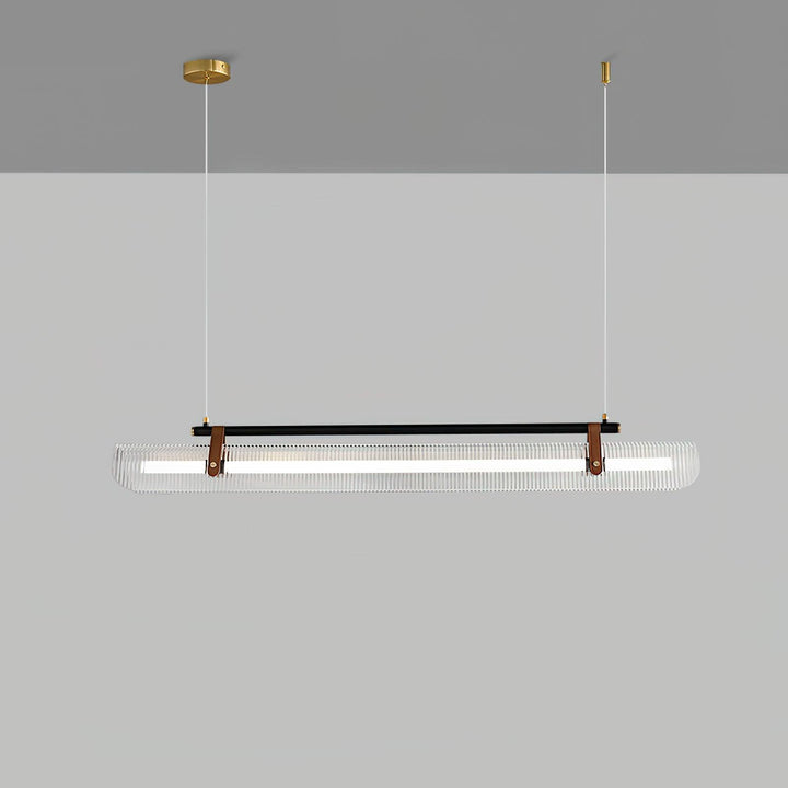 Lustra Suspension Lampe Acrylique Linéaire Moderne pour Salle à Manger - Neutralighting