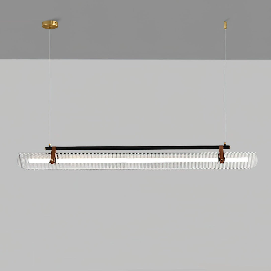 Lustra Suspension Lampe Acrylique Linéaire Moderne pour Salle à Manger - Neutralighting
