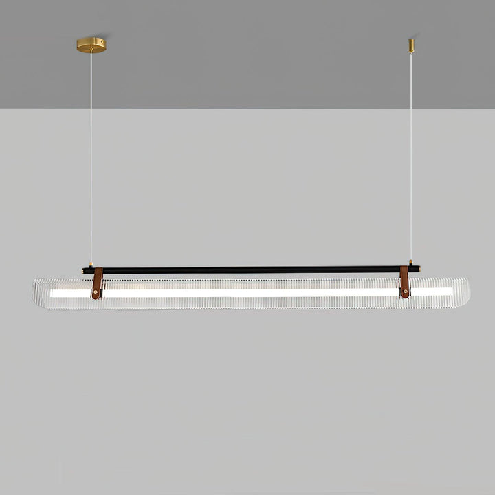 Lustra Suspension Lampe Acrylique Linéaire Moderne pour Salle à Manger - Neutralighting