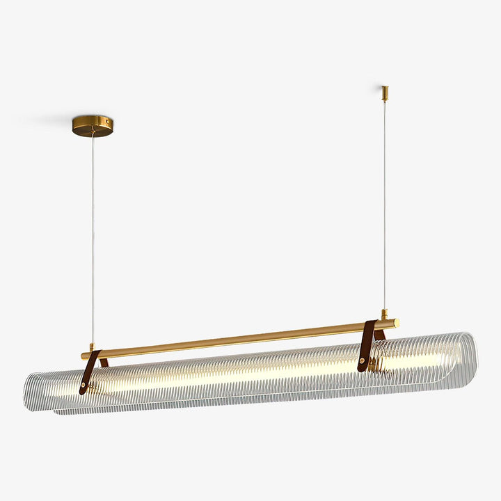 Lustra Suspension Lampe Acrylique Linéaire Moderne pour Salle à Manger - Neutralighting