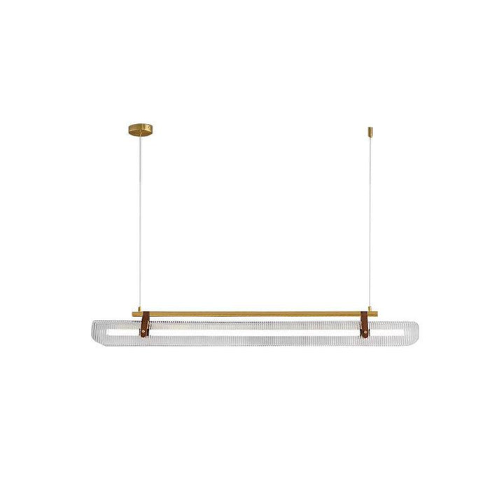 Lustra Suspension Lampe Acrylique Linéaire Moderne pour Salle à Manger - Neutralighting