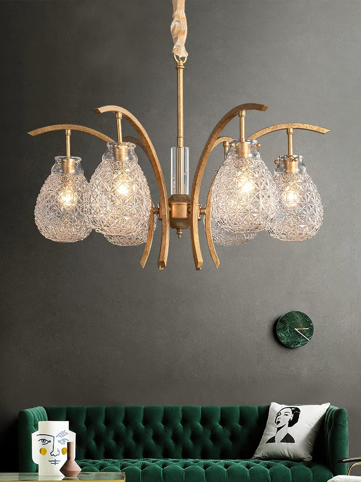 Adams Lustre Verre Luxe Postmoderne - Neutralighting
