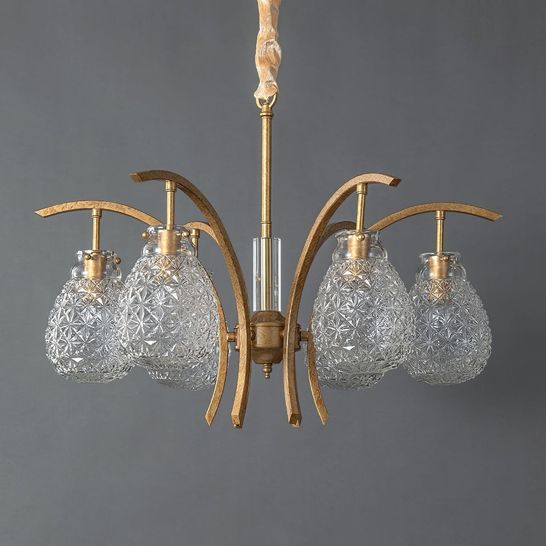 Adams Lustre Verre Luxe Postmoderne - Neutralighting