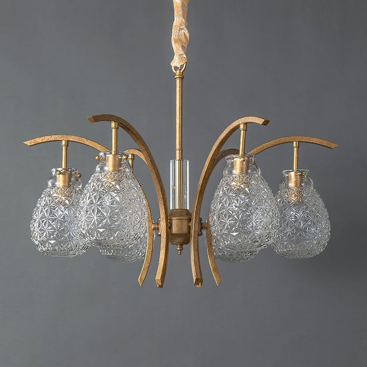 Adams Lustre Verre Luxe Postmoderne - Neutralighting