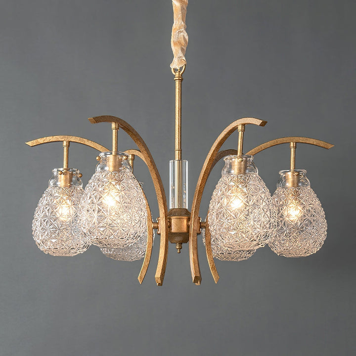 Adams Lustre Verre Luxe Postmoderne - Neutralighting