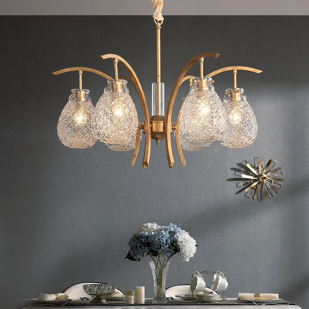 Adams Lustre Verre Luxe Postmoderne - Neutralighting